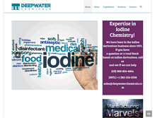 Tablet Screenshot of deepwaterchemicals.com